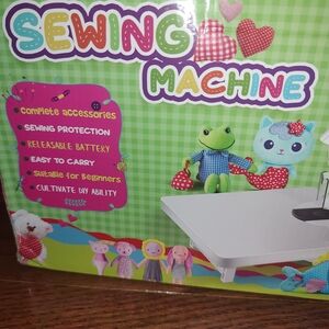 Kids Sewing Machine Toy Set with Accessories